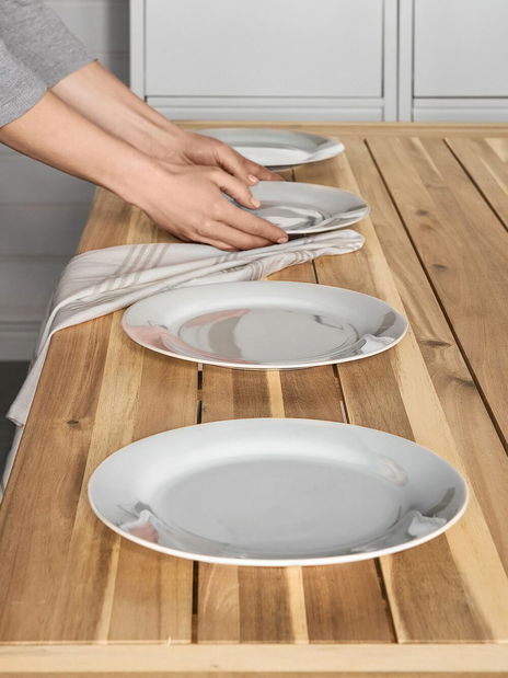 Vrtni blagovaonski set Scalia (bijela)