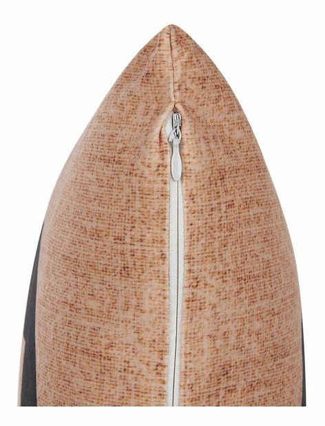 Sada 2 ozdobných vankúšov 45 x 45 cm Sebby (béžová)