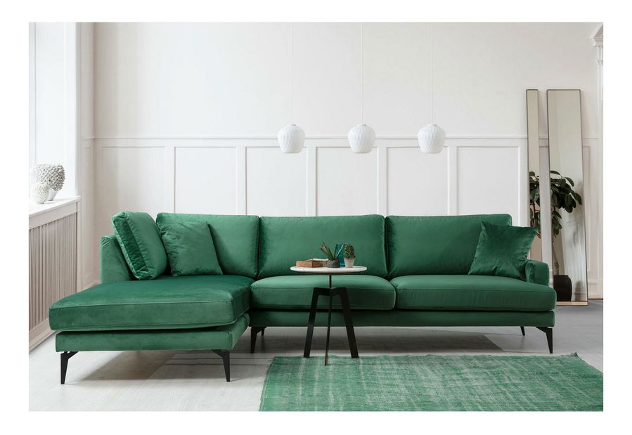 Colțar Papirolla (S) (Verde + negru)