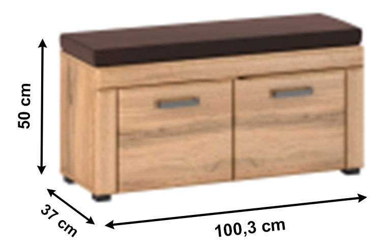 Pantofar/Dulap pentru pantofi Palper Y (stejar apalache)