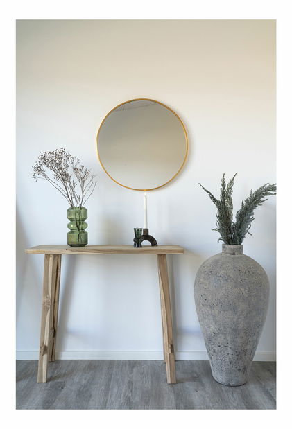Konzolový stolík Gmivoria (prírodná)
