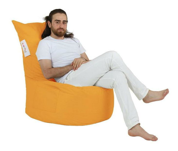 Fotoliu puf Beemin (Portocaliu)