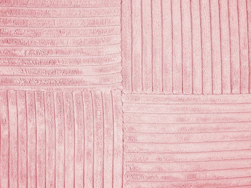 Sada 2 ozdobných vankúšov 47 x 27 cm Milie (ružová)