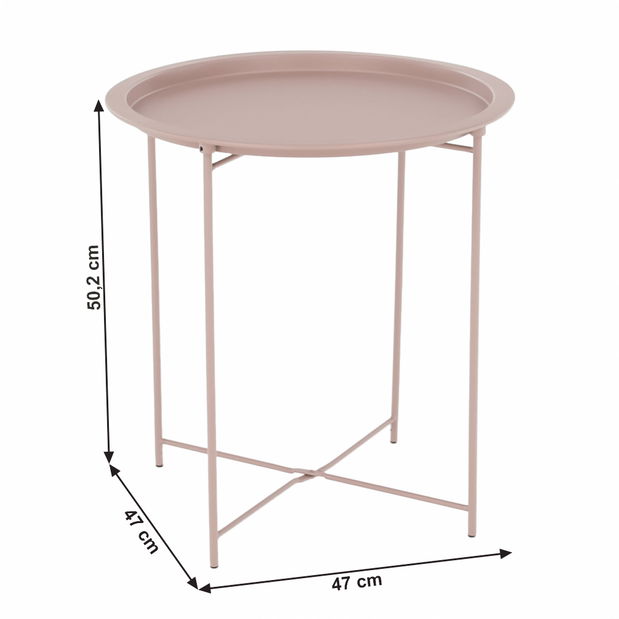 Măsuță de cafea Reno (roz)