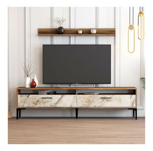 Set za dnevni boravak Irma (orah + bijela)