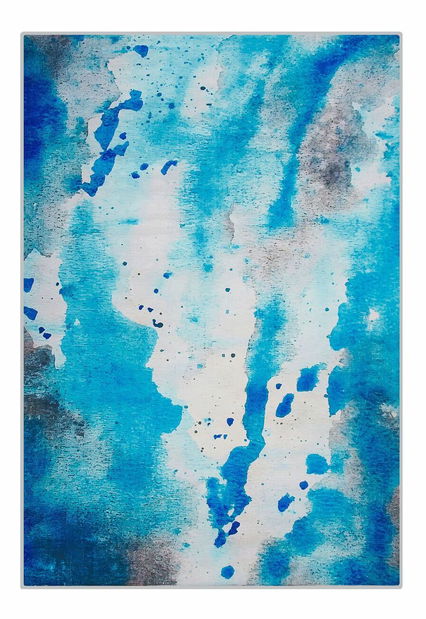 Covor 200 cm Baxter (albastru deschis)