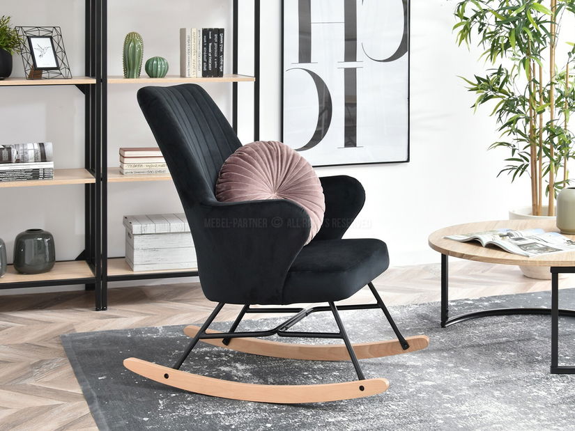 Fotel Florida (fekete + fehér bükk)