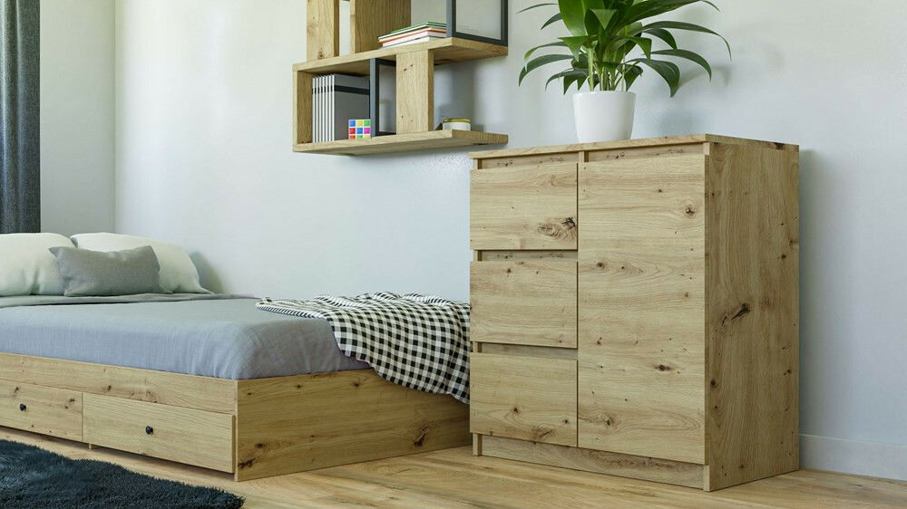 Komoda Musecalo 12 (dub artisan)