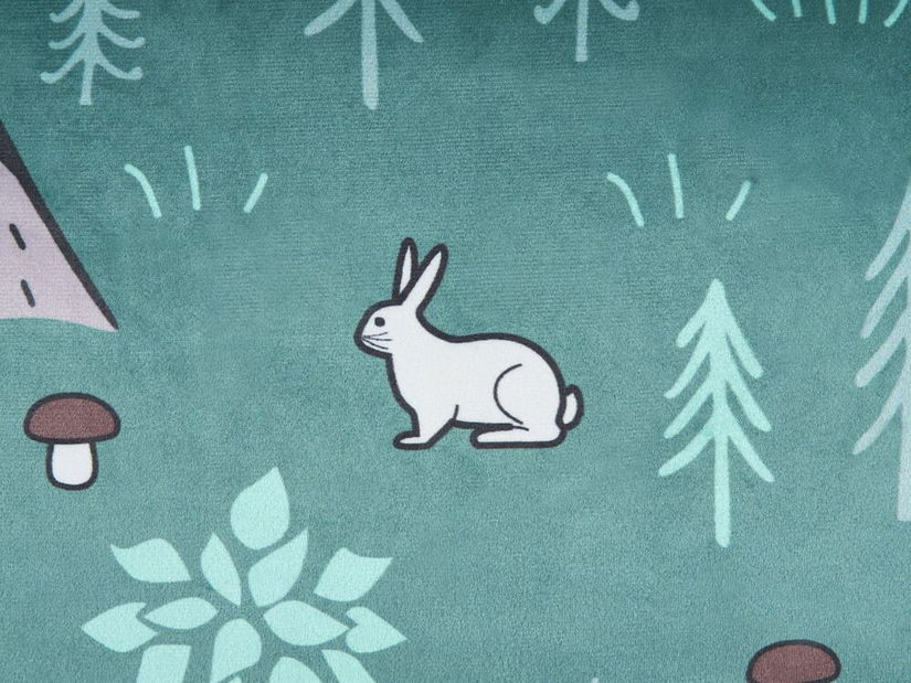 Set 2 ukrasna jastuka 45 x 45 cm Foty (zelena)