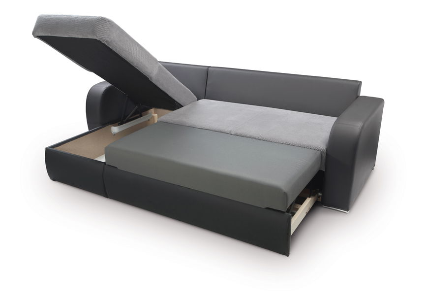 Rohová sedačka BRW Cubo II 2F URCBK (sivá) (L) 