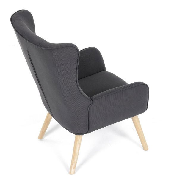 Fotelja Atribuian (tamnosiva)