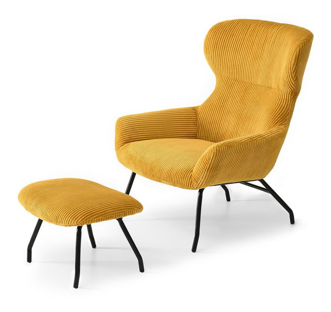 Fotoliu Condor (med + negru)