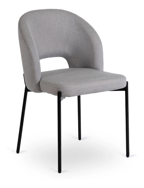 Scaun sufragerie Boss (gri + auriu) 