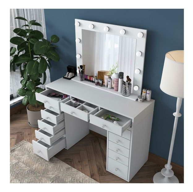 Toaletni stolić Blake 119 (bijela)