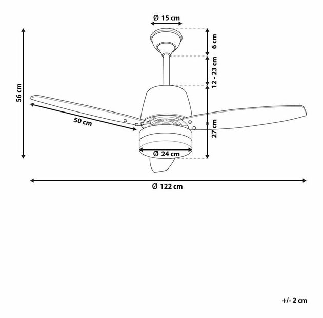 Ventilátor MEVAL (strieborná)
