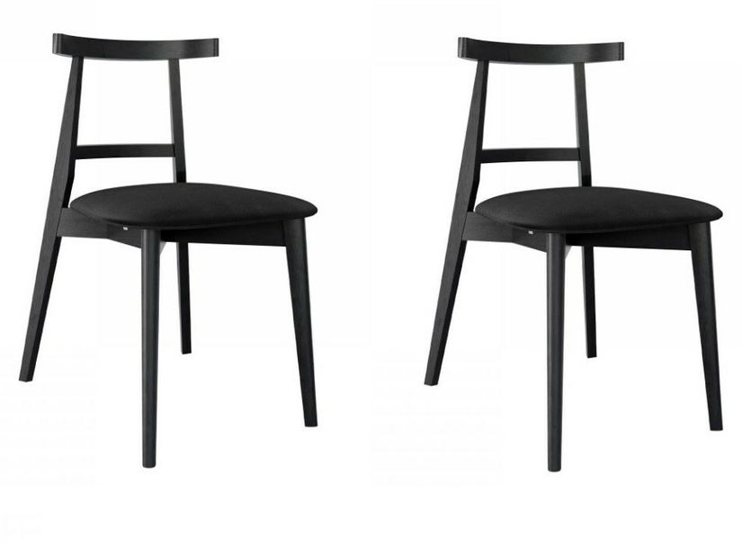 Irodai szék szett (2 db.) KT 71 (fekete) *Kiárusítás