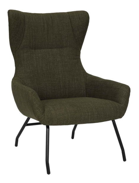 Fotelja Supra (maslinasto zelena + crna)