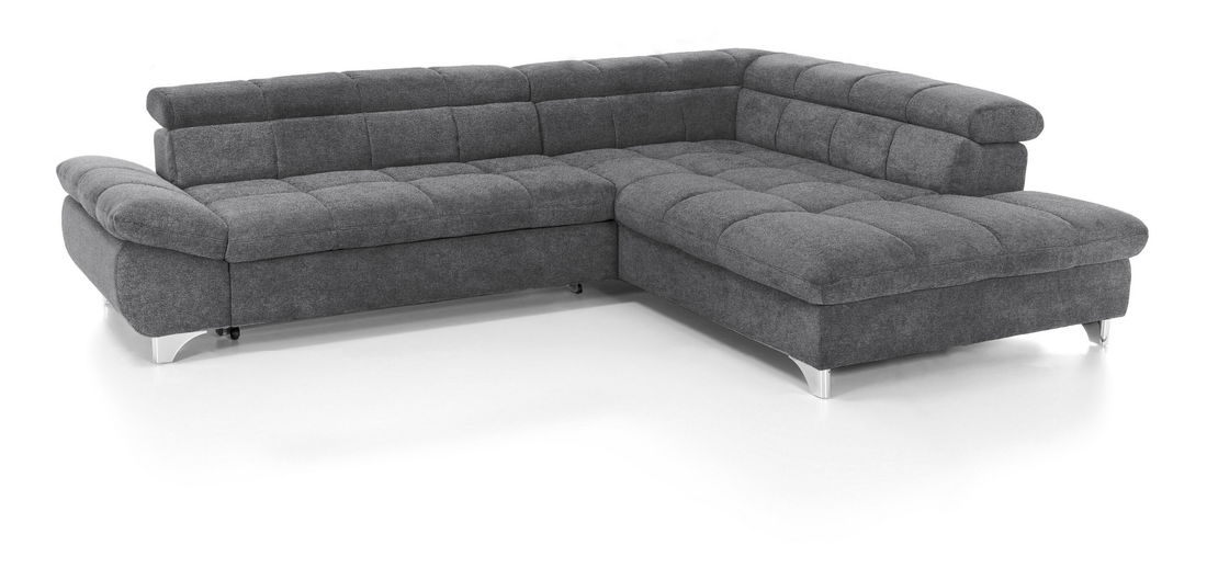 Rohová sedačka BRW Gemini (tmavosivá) (P)