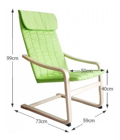 Fotoliu pentru relax Soldat (Verde)