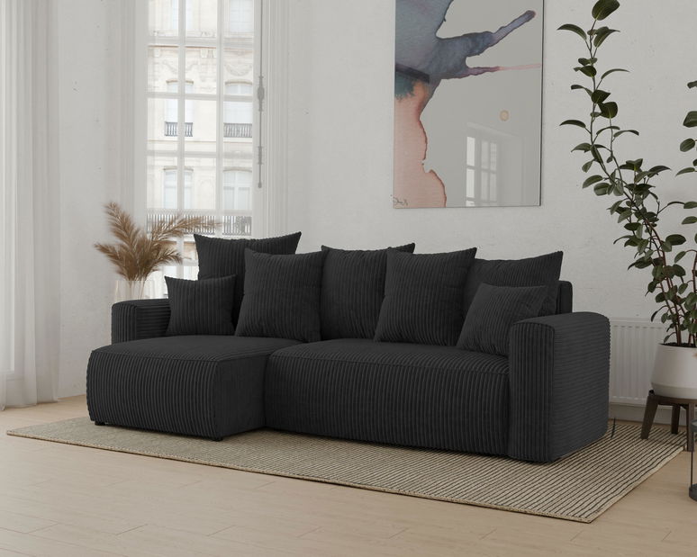 Colțar Denia (S) (negru)