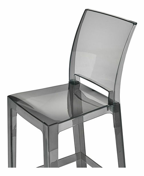 Set 2ks barových stoličiek Worpenza (čierna) 