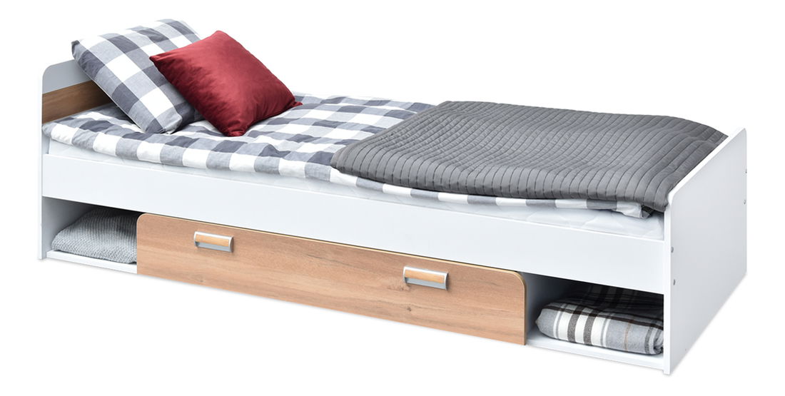 Jednolôžková posteľ Congresual C13 (biela)