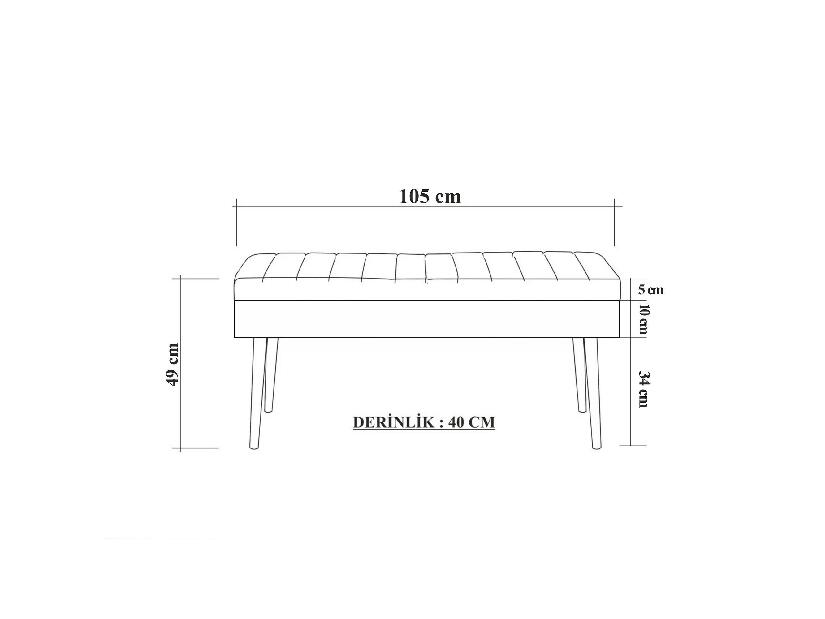 Mobilier Hol Beside 2 (alb + antracit) 