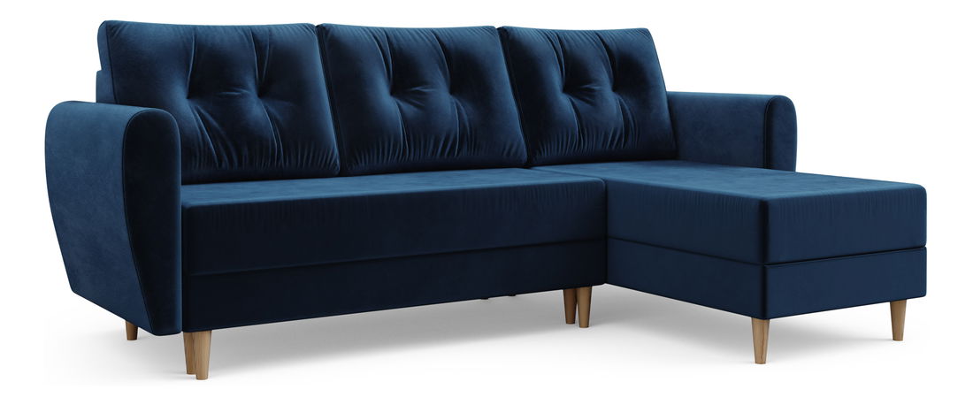 Sarokkanapé Paladio (kék) (J)