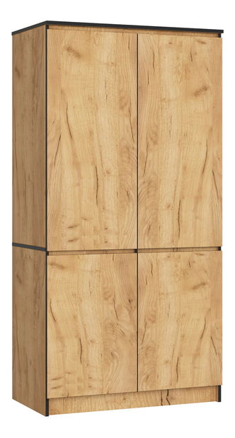 Ormar za garderobu Sinfin (hrast craft)