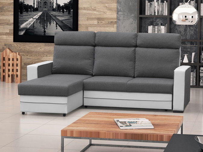 Colțar Malva (Gri + Alb) (S)