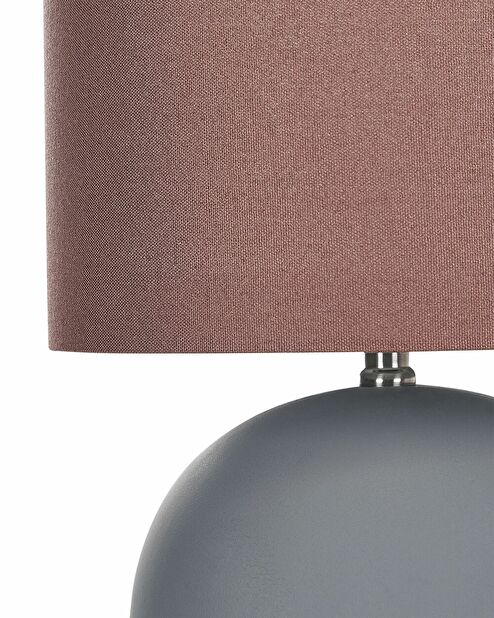 Stolná lampa Aijun (sivá)