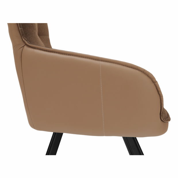 Fotoliu Talisman (maro + maro deschis + negru) 