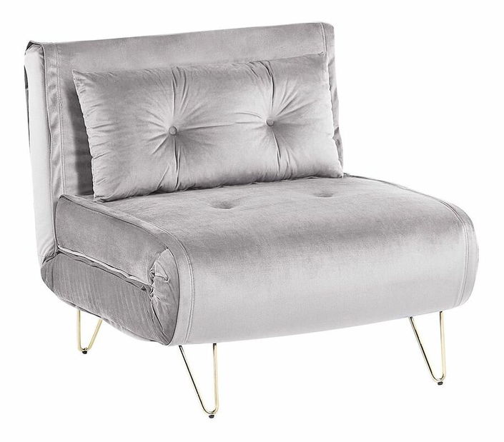 Fotel Valentine (világosszürke)