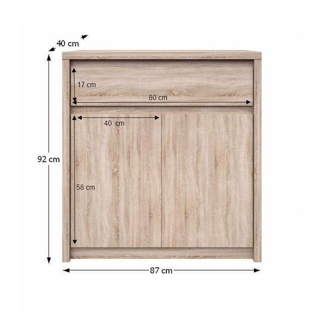 Komód Rihana Typ 9 *kiárusítás
