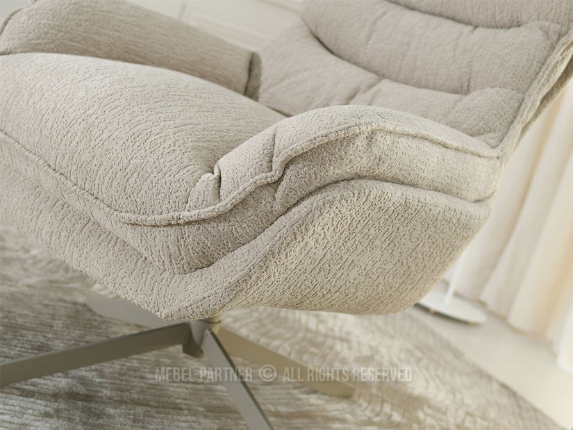 Fotoliu relax Karenteno (bej)