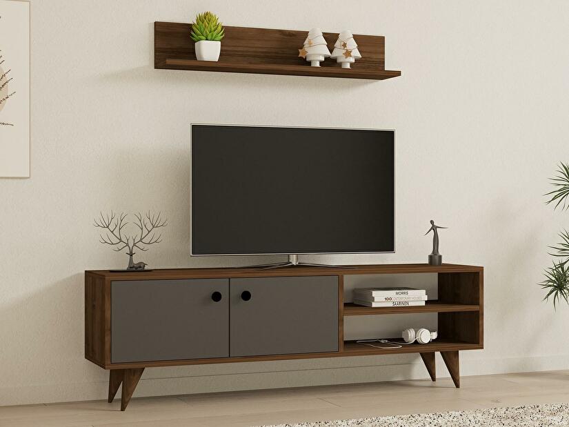 Mobilier living Sekusa (Nuc + antracit) 