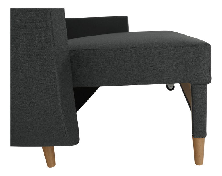 Szétnyitható kanapé Dollar (szürke)