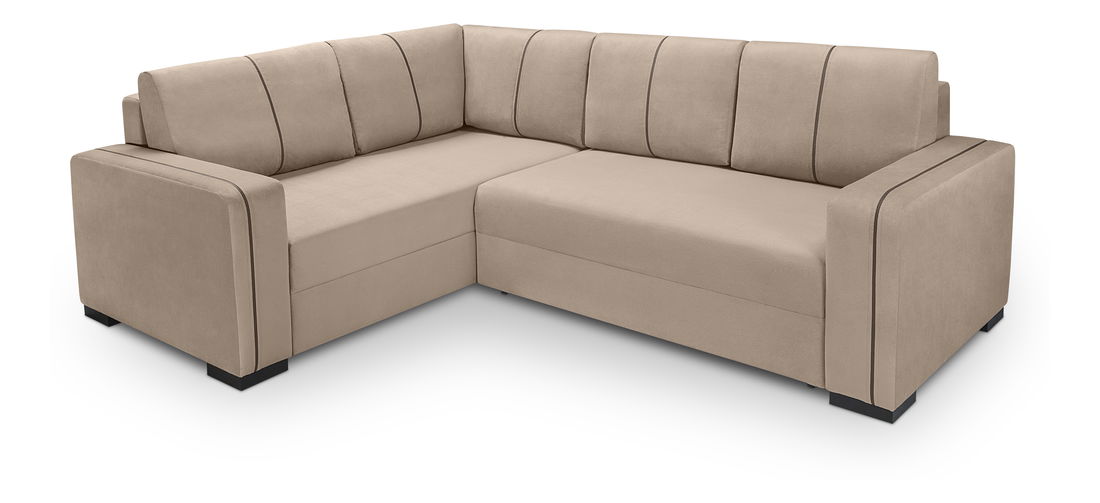 Rohová sedačka BRW Roy Lux 3DL.RECMU (béžová) (L)