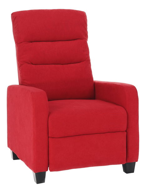 Polohovacie kreslo Tursus (červená)