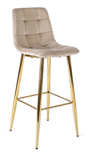 Jedálenská stolička Abisales (krémová) 