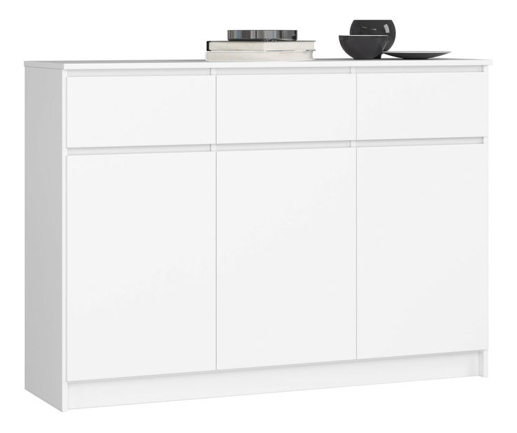 Comodă Keanu VI (alb)