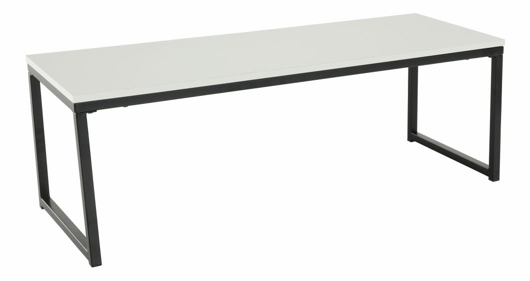 Set 2 ks konferenčných stolíkov Kastty typ 2 (biela + čierna)