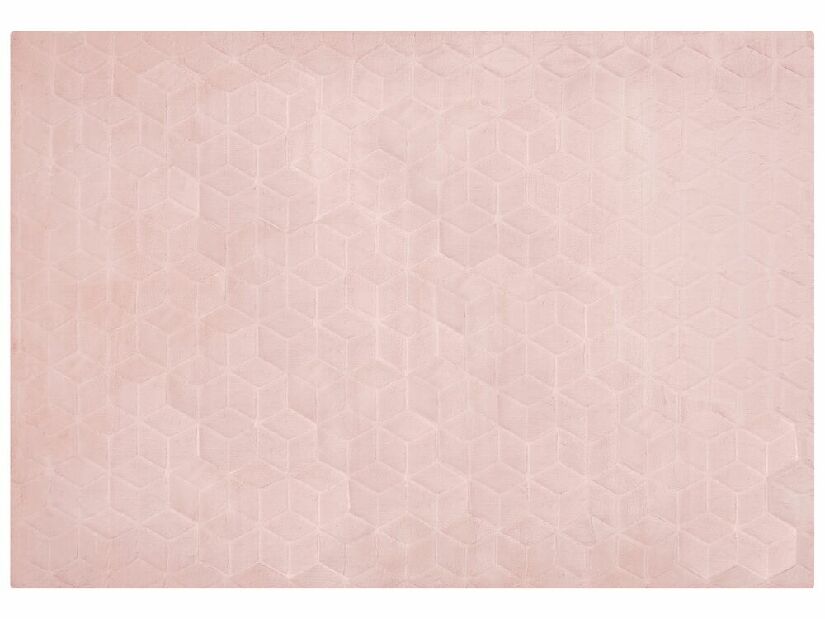 Covor din blană artificială 160 x 230 cm Thae (roz)
