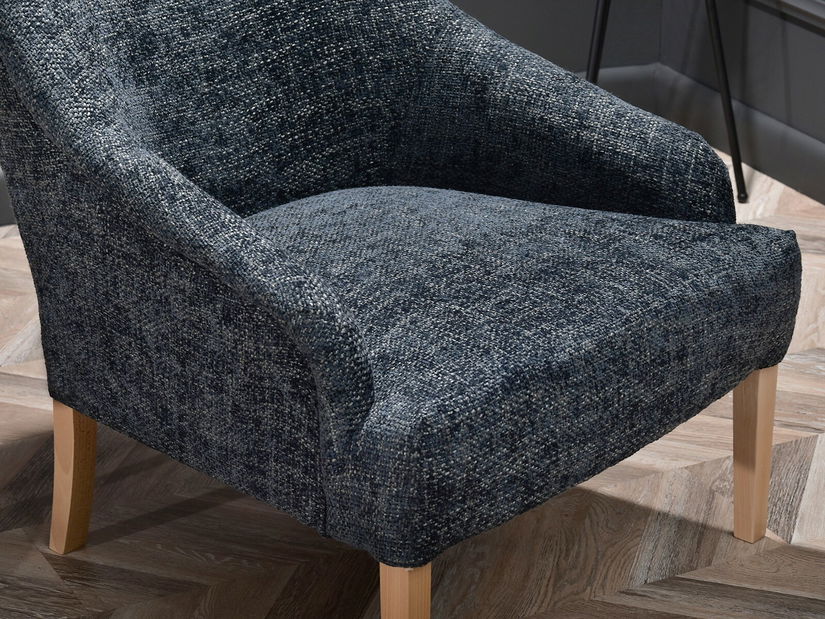 Relax fotel Roseile (szürke + tölgy)