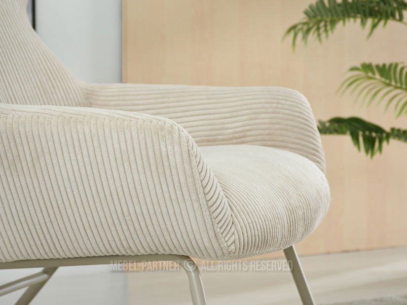 Fotelja Condor (svijetlobež + bež)