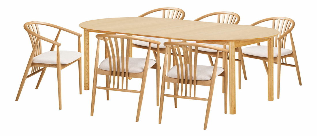 Jedálenský set Btavoria (prírodná)