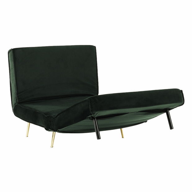 Szétnyitható fotel Milla (zöld)