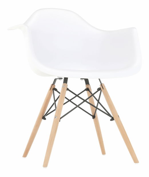 Jedálenská stolička Damiron PC 019 (biela) *bazár