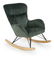 Hojdacie kreslo Caster (tmavozelená)