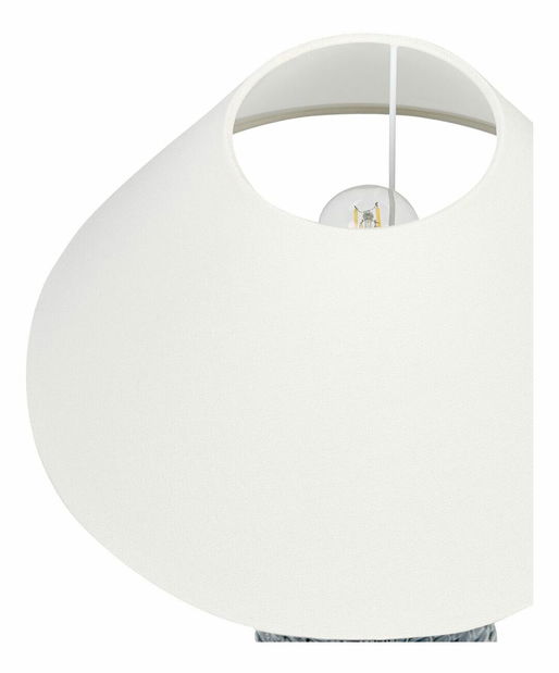 Stolná lampa Matza (modrá + biela)